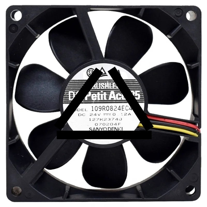 Sanyo 109R0824EC4D3 24V 0.12A DC Brushless Axial Fan