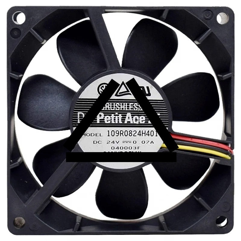 Sanyo 109R0824H4011 DC 24V 0.07A 2 / 3 Wires Axial Cooling Fan