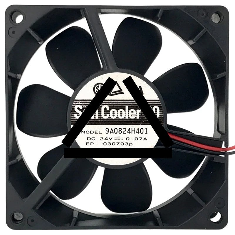 Sanyo 9A0824H401 24V 0.07A 2 / 3 Wires Cooling Fan