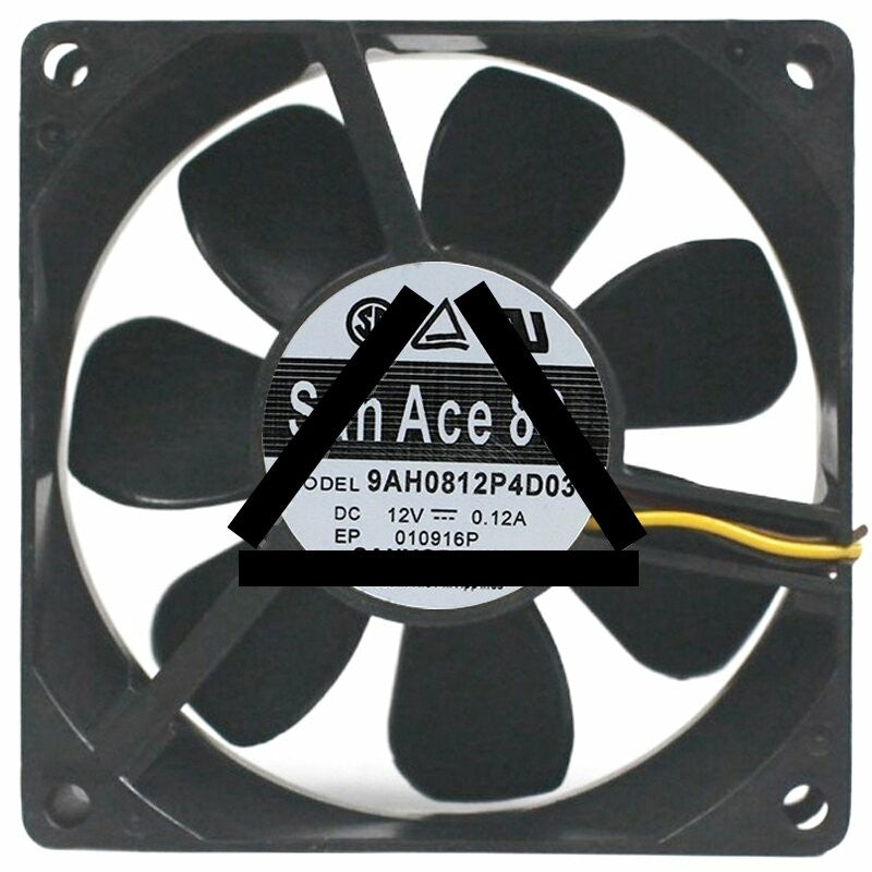 Sanyo 9AH0812P4D031 12V 0.12A 2 / 3 / 4 Wires Cooling Fan