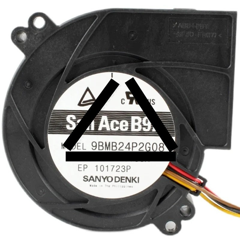 Sanyo 9BMB24P2G08 DC 24V 0.83A 4 Wires Blower Cooling Fan