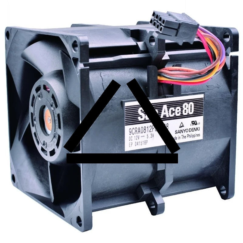 Sanyo 9CRA0812P8G008 DC 12V 5.3A Axial Cooling Fan