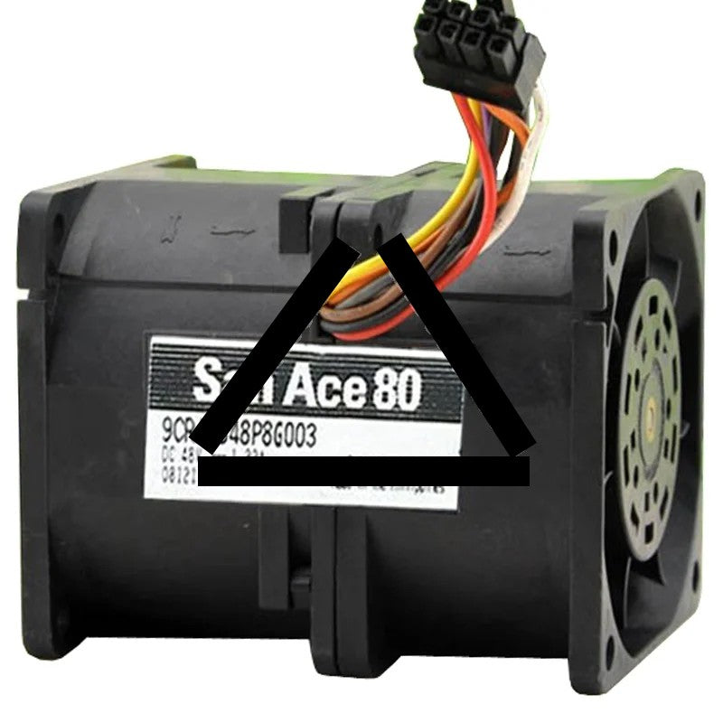 Sanyo 9CRA0848P8G003 48V 1.32A Axial Cooling Fan