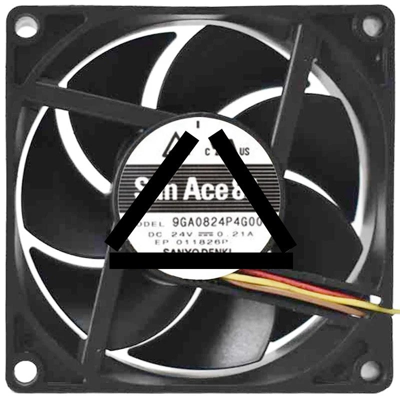 Sanyo 9GA0824P4G001 24V 0.21A 4 Wires Axial Cooling Fan