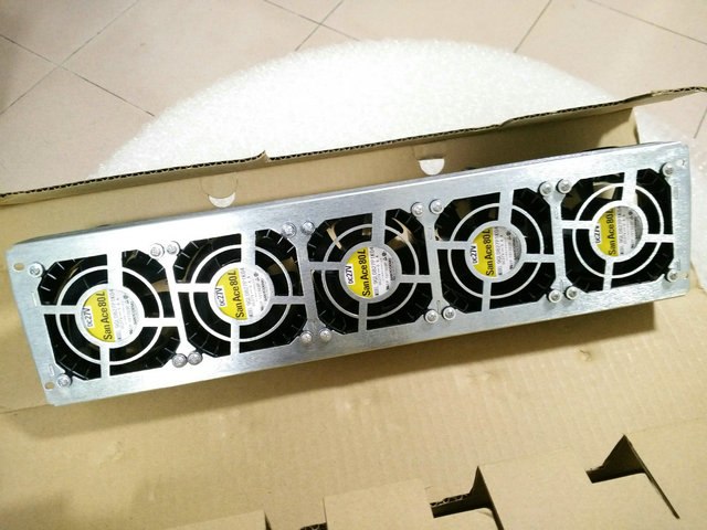 Sanyo 9GL0827P1K04 27V 0.8A Device Inverter 1set 5pcs cooling fan