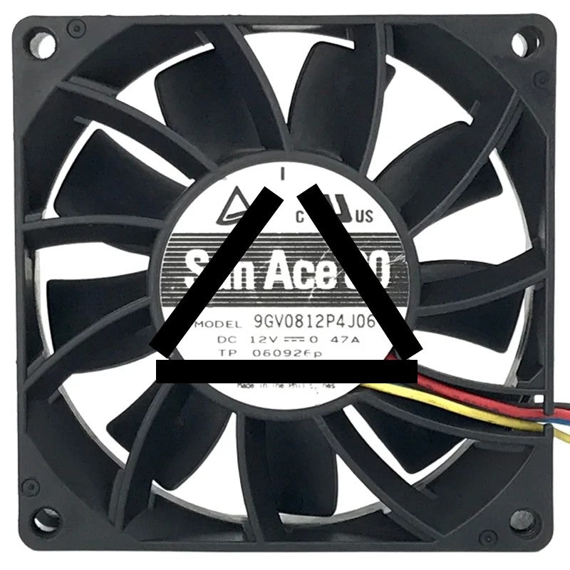 Sanyo 9GV0812P4J06 12V 0.47A 2 / 3 / 4 Wires Axial Fan