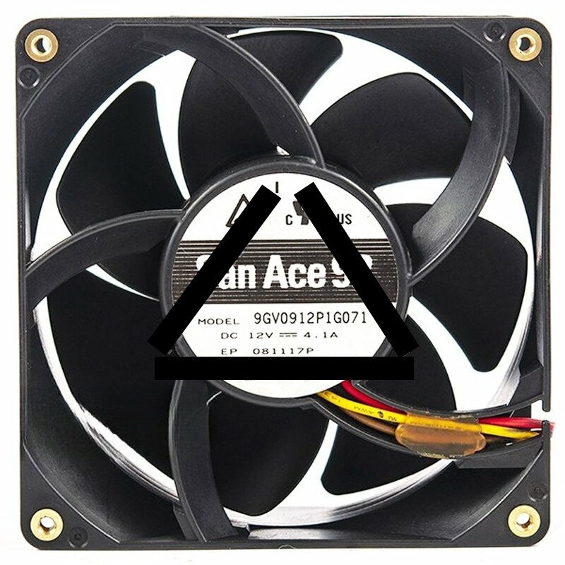 Sanyo 9GV0912P1G071 12V 4.1A 2 / 3 / 4 Wires Cooling Fan