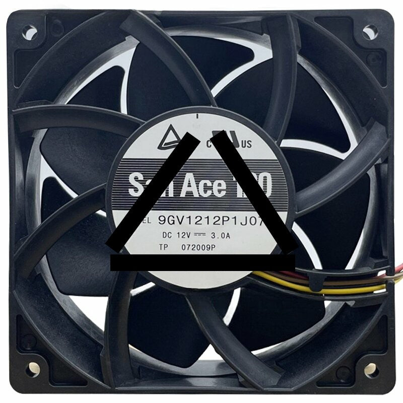 Sanyo 9GV1212P1J07 12V 3.0A 4 Wires PWM Axial Cooling Fan