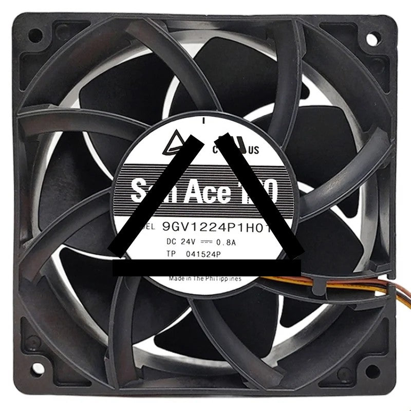 Sanyo 9GV1224P1H01 24V 0.8A 4 Wires Axial Cooling Fan