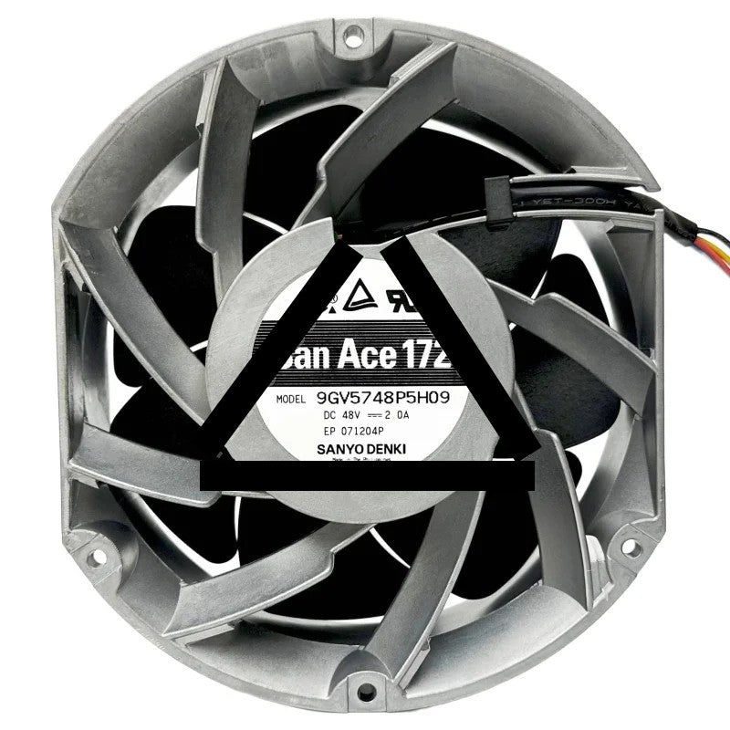 Sanyo 9GV5748P5H09 DC 48V 2.0A 2 / 4 Wires Axial Fan