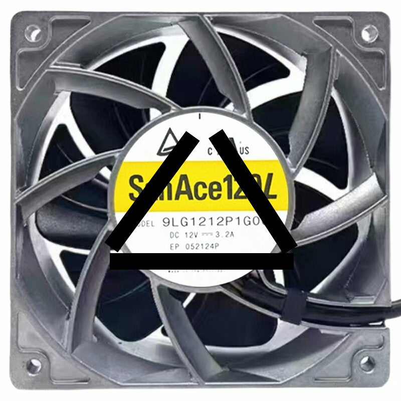 Sanyo 9LG1212P1G001 12V 3.2A 4 Wires Axial Cooling Fan