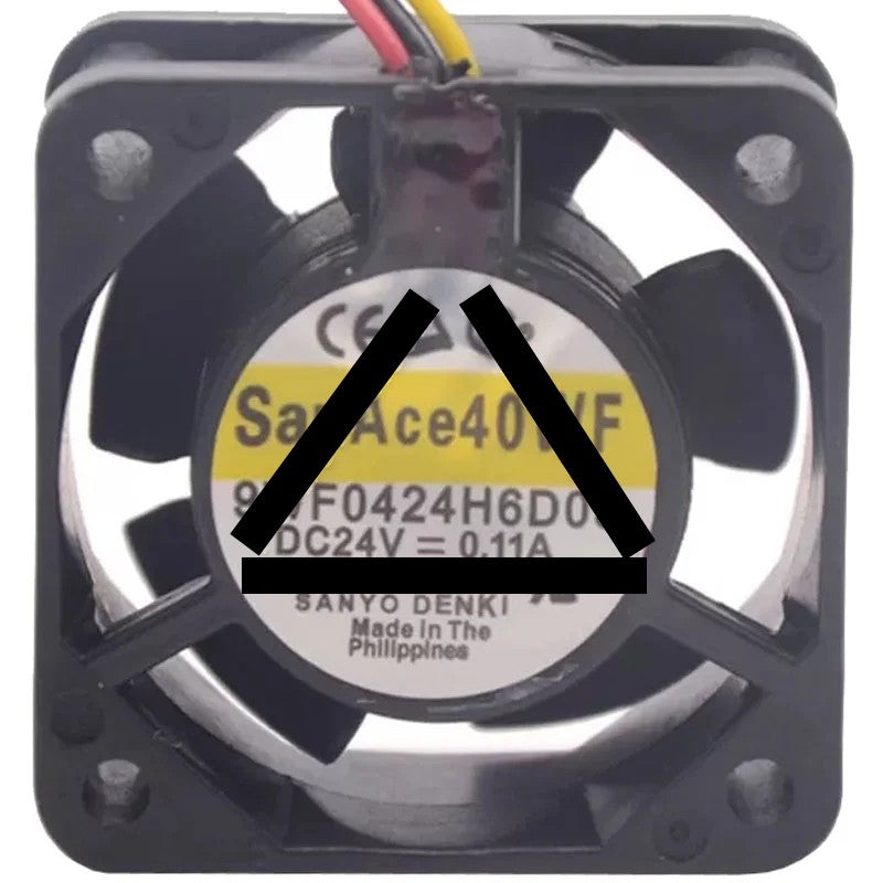 Sanyo 9WF0424H6D05 24V 0.11A 3 Wires Waterproof Cooling Fan