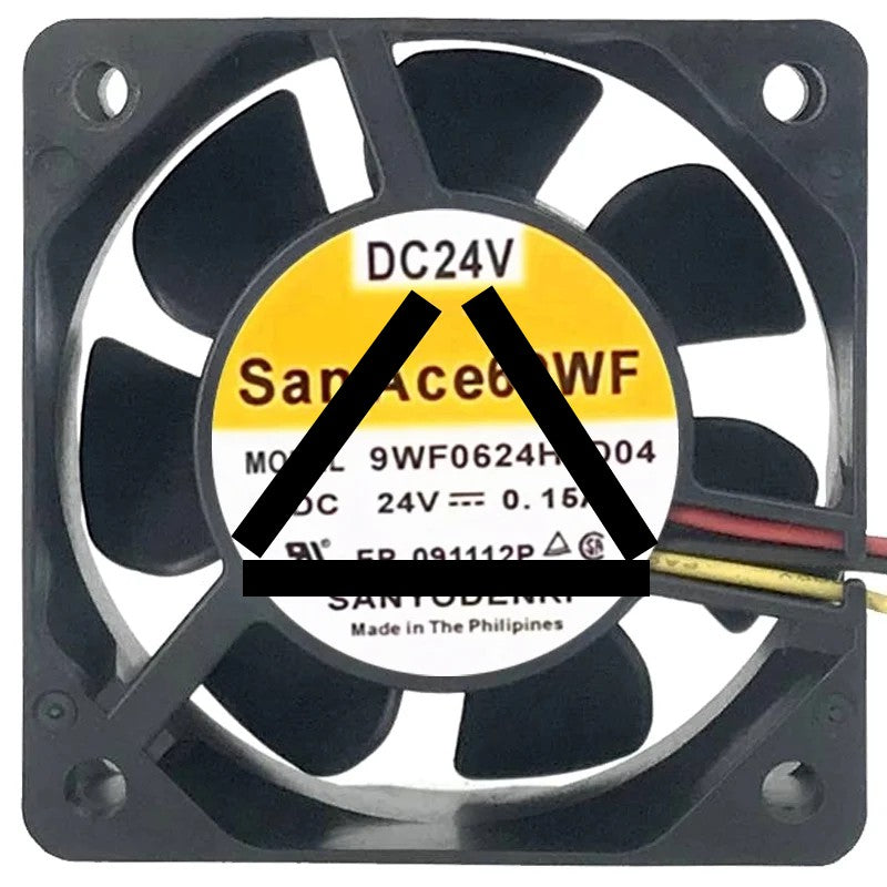 Sanyo 9WF0624H4D04 24V 0.15A 6025 Axial Cooling Fan