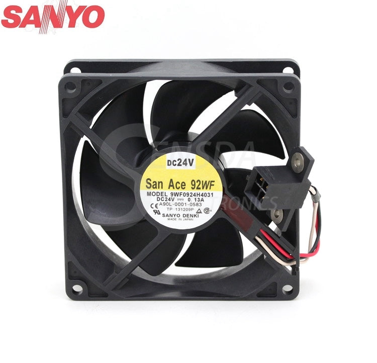 Sanyo 9WF0924H4031 9025 24V 0.13A waterproof fan