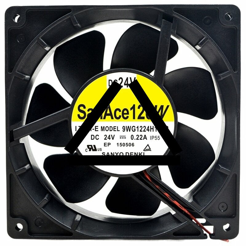 Sanyo 9WG1224H1D03 24V 0.22A IP55 Waterproof Axial Fan