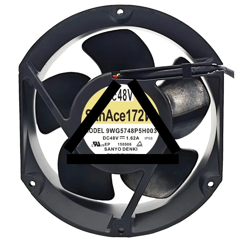 Sanyo 9WG5748P5H003 48V 1.62A 2 / 3 / 4 Wires Cooling Fan