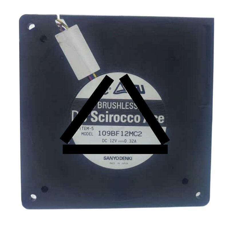 Sanyo Denki 109BF12MC2 DC 12V 0.32A 12032 Blower Cooling Fan