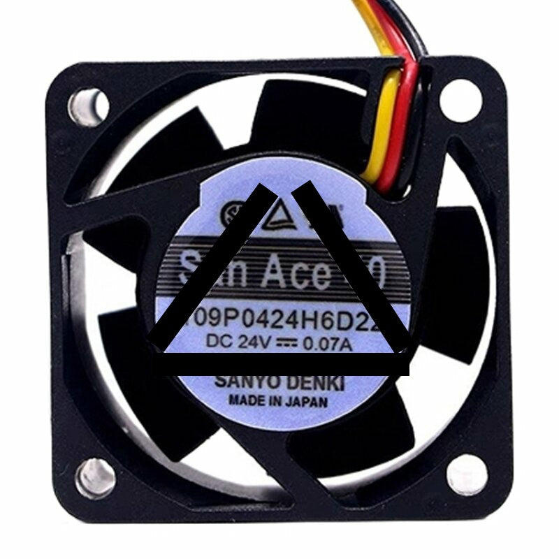 Sanyo Denki 109P0424H6D22 DC 24V 0.07A 4020 Axial Cooling Fan