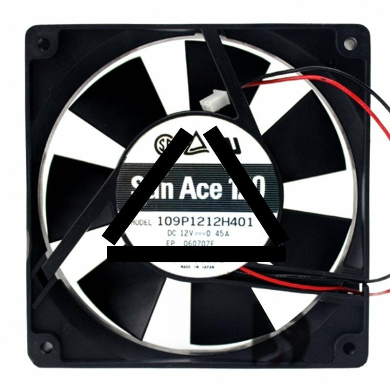 Sanyo Denki 109P1212H401 DC 12V 0.45A 12025 Axial Cooling Fan
