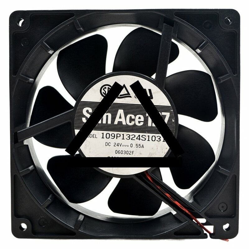 Sanyo Denki 109P1324S1031 DC 24V 0.55A 12738 Axial Cooling Fan