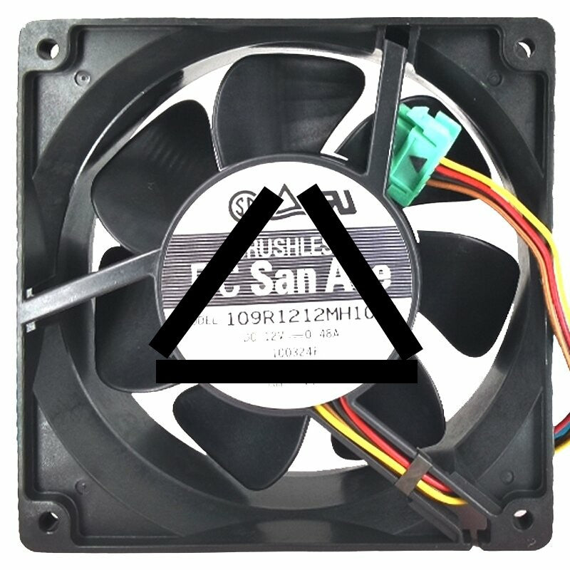 Sanyo Denki 109R1212MH1031 DC 12V 0.48A 12038 Axial Cooling Fan