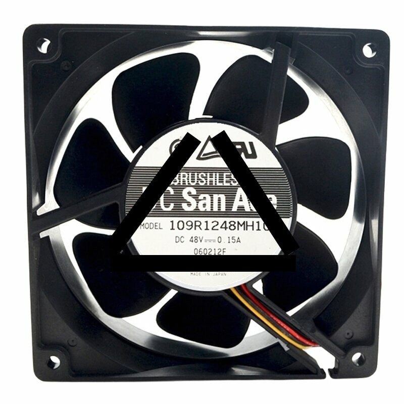 Sanyo Denki 109R1248MH101 DC 48V 0.15A 12038 Axial Cooling Fan