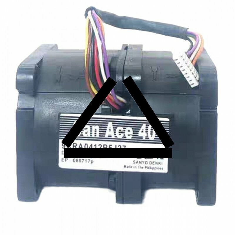 Sanyo Denki 9CRA0412P5J27 DC 12V 1.4A 4056 Axial Cooling Fan