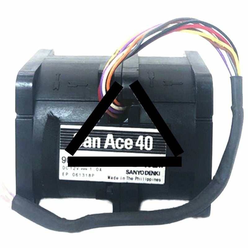 Sanyo Denki 9CRN0412P5J003 DC 12V 1.0A 4056 Axial Cooling Fan
