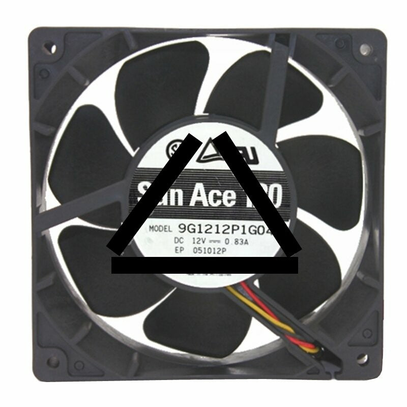 Sanyo Denki 9G1212P1G04 DC 12V 0.83A 12038 Axial Cooling Fan