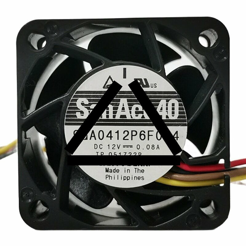 Sanyo Denki 9GA0412P6F004 DC 12V 0.08A 4020 Axial Cooling Fan