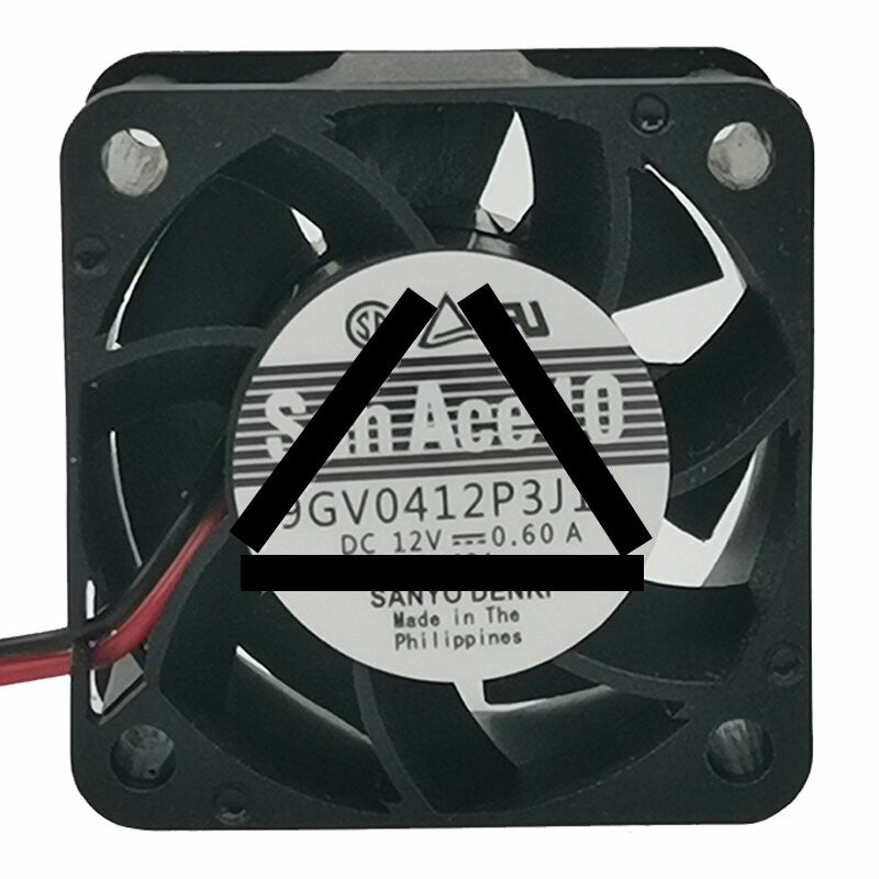 Sanyo Denki 9GV0412P3J11 DC 12V 0.60A 4028 Axial Cooling Fan