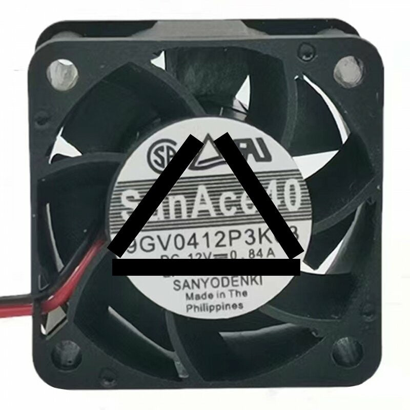 Sanyo Denki 9GV0412P3K03 DC 12V 0.84A 4028 Axial Cooling Fan