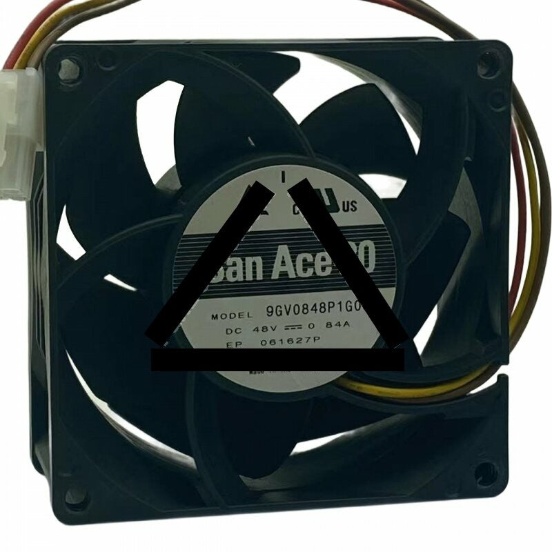 Sanyo Denki 9GV0848P1G03 DC 48V 0.84A 8038 Axial Cooling Fan