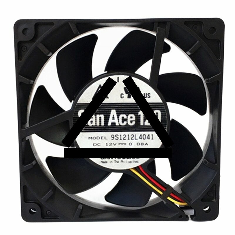 Sanyo Denki 9S1212L4041 DC 12V 0.08A 12025 Axial Cooling Fan
