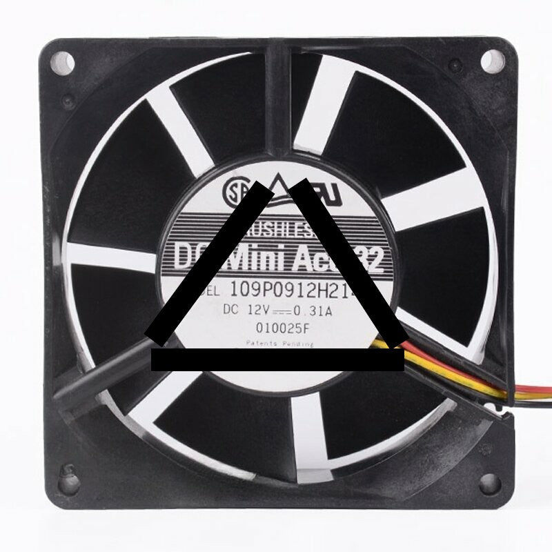 Sanyo Denki DC Mini Ace 32 109P0912H214 DC 12V 0.31A 9032 Axial Cooling Fan
