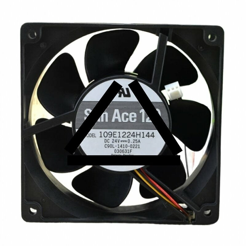 Sanyo Denki San Ace 120 109E1224H144 DC 24V 0.25A 2 Wires / 3 Wires Axial Cooling Fan