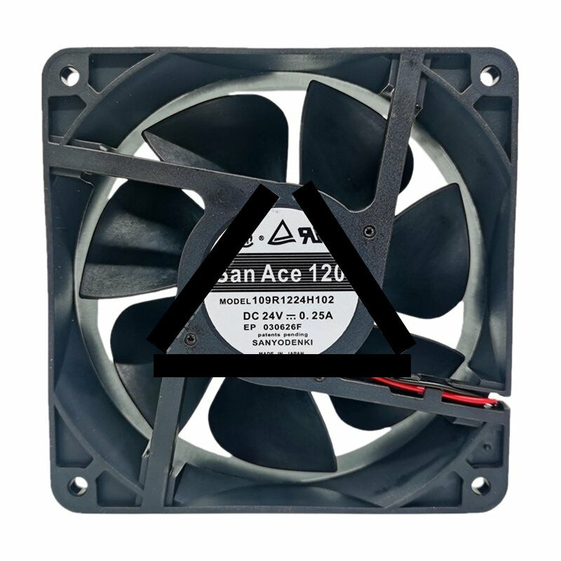 Sanyo Denki San Ace 120 109R1224H102 DC 24V 0.25A 12038 Axial Cooling Fan
