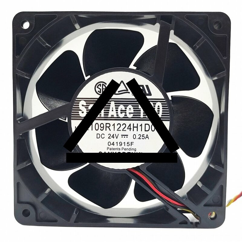 Sanyo Denki San Ace 120 109R1224H1D011 DC 24V 0.25A 12038 Axial Cooling Fan