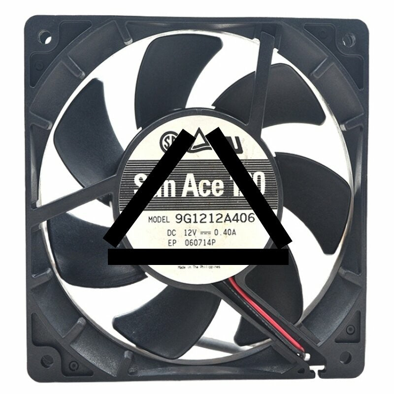 Sanyo Denki San Ace 120 9G1212A406 DC 12V 0.40A 12025 Axial Cooling Fan