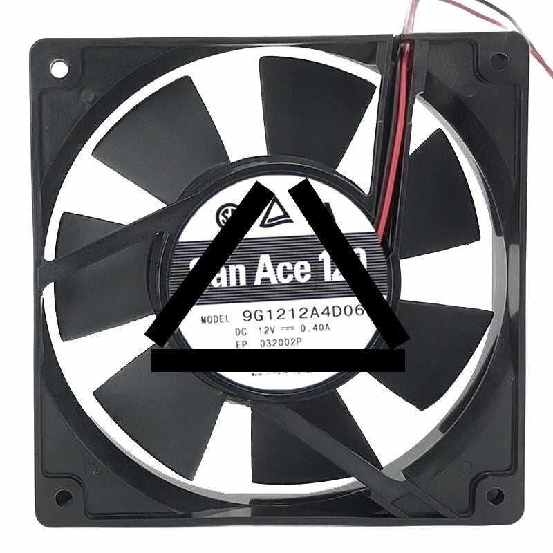 Sanyo Denki San Ace 120 9G1212A4D06 DC 12V 0.40A 12025 Axial Cooling Fan