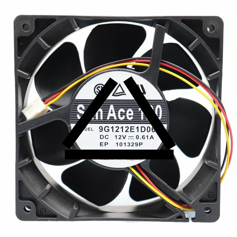Sanyo Denki San Ace 120 9G1212E1D06 DC 12V 0.61A 12038 Axial Cooling Fan