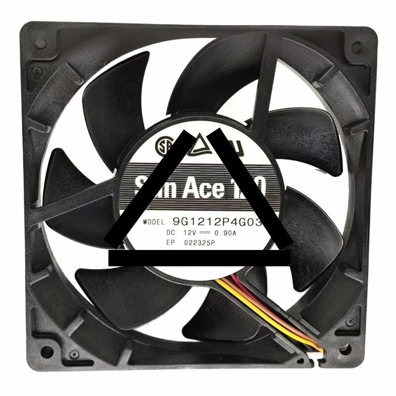 Sanyo Denki San Ace 120 9G1212P4G03 DC 12V 0.9A 12025 Axial Cooling Fan