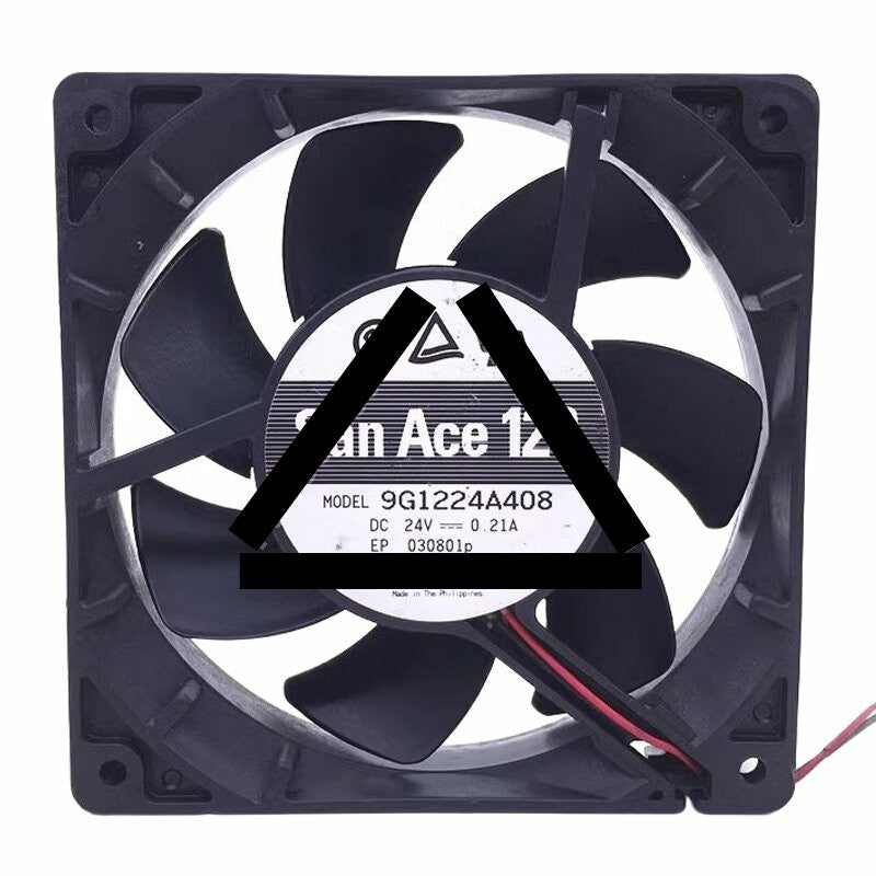 Sanyo Denki San Ace 120 9G1224A408 DC 24V 0.21A 12025 Axial Cooling Fan