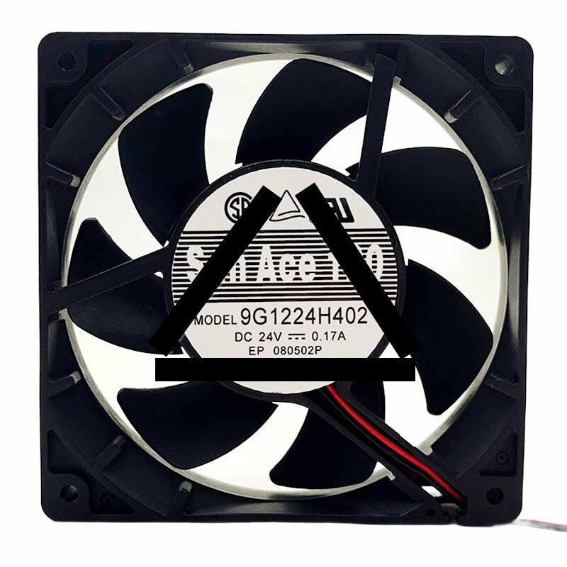 Sanyo Denki San Ace 120 9G1224H402 DC 24V 0.17A 12025 Axial Cooling Fan