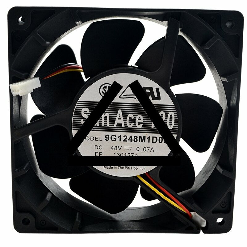 Sanyo Denki San Ace 120 9G1248M1D03 DC 48V 0.07A 12025 Axial Cooling Fan
