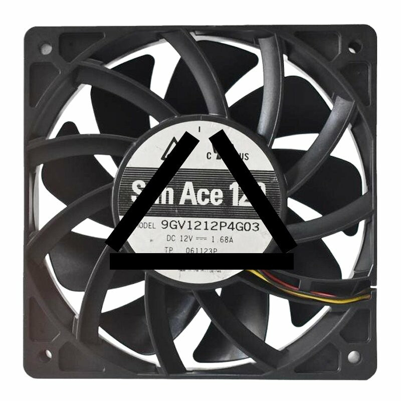 Sanyo Denki San Ace 120 9GV1212P4G03 DC 12V 1.68A 12025 Axial Cooling Fan