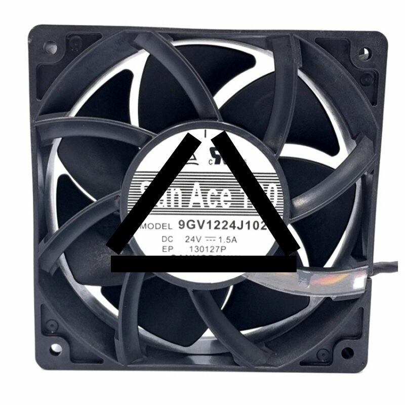 Sanyo Denki San Ace 120 9GV1224J102 DC 24V 1.5A 2 Wires / 3 Wires / 4 Wires Axial Cooling Fan