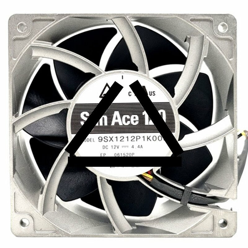 Sanyo Denki San Ace 120 9SX1212P1K005 DC 12V 4.4A 12038 PWM Axial Cooling Fan