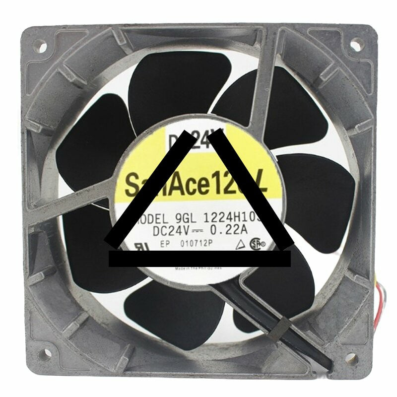 Sanyo Denki San Ace 120L 9GL1224H103 DC 24V 0.22A 12038 Axial Cooling Fan