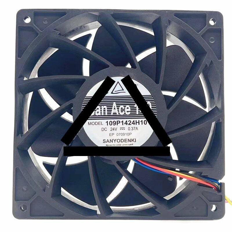 Sanyo Denki San Ace 140 109P1424H101 DC 24V 0.37A 14038 Axial Cooling Fan